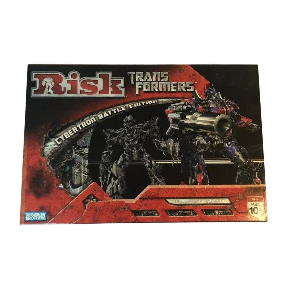 2007 Transformers Movie Risk Board Game Cybertron Battle Edition‎ *NEW Open Box*